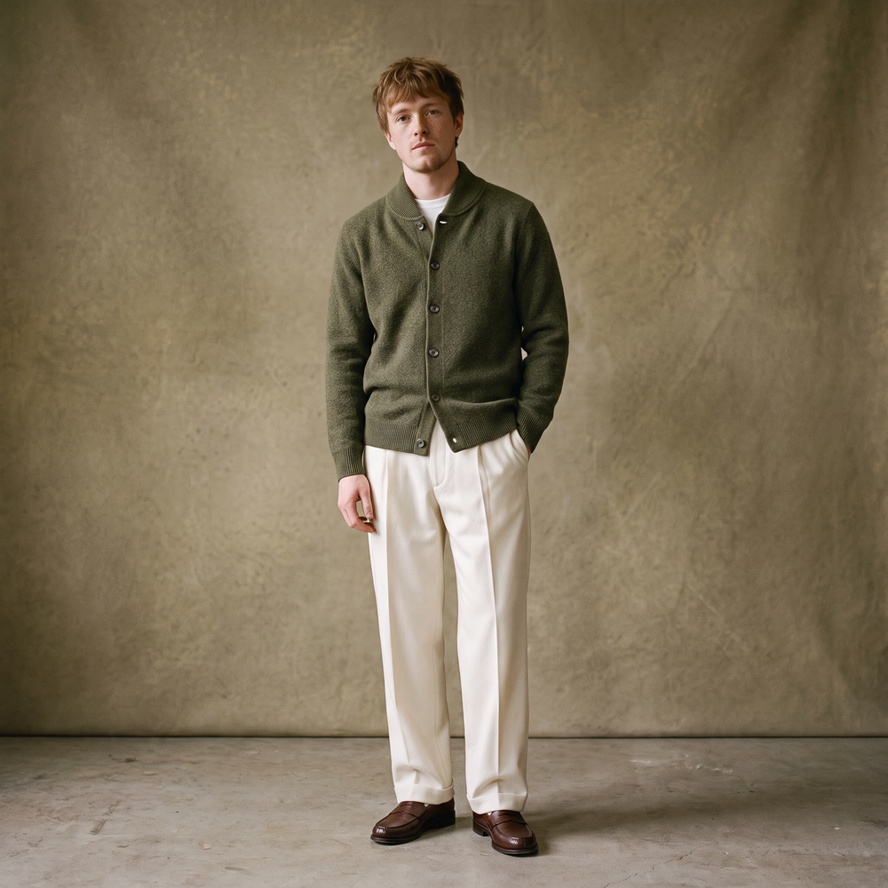 MATCHA CARDIGAN SWEATER