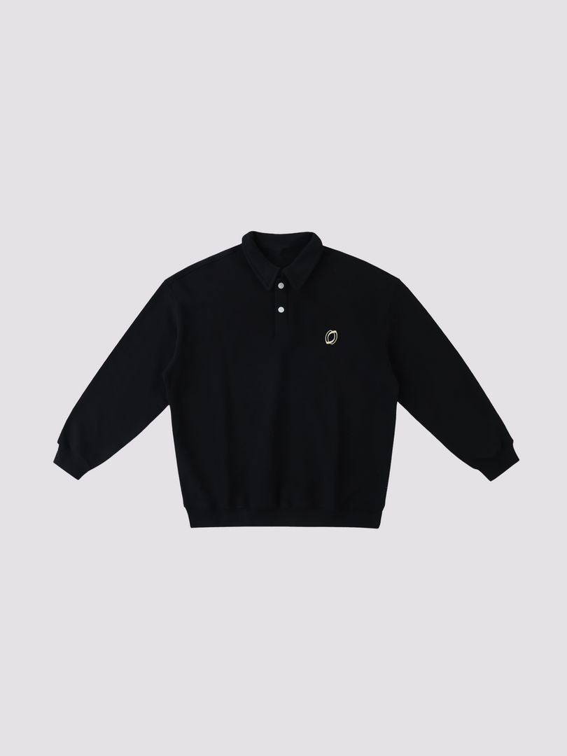 HEAVYWEIGHT POLO SWEATSHIRT