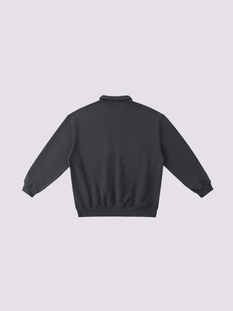 HEAVYWEIGHT POLO SWEATSHIRT