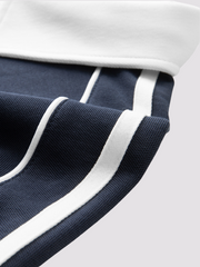 WHITE COLLAR POLO SHIRT - RETILIER