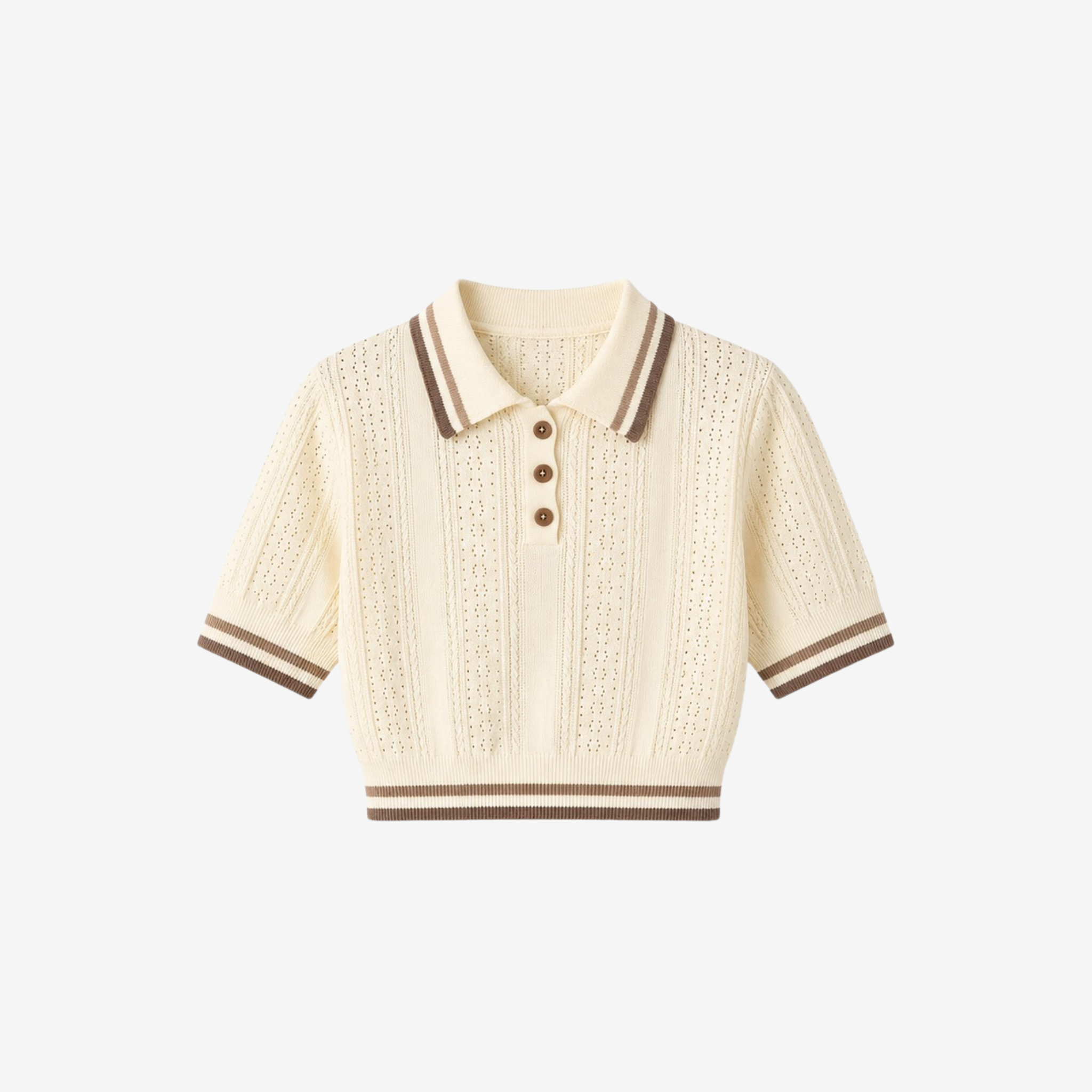 WHITE MOCHA POLO
