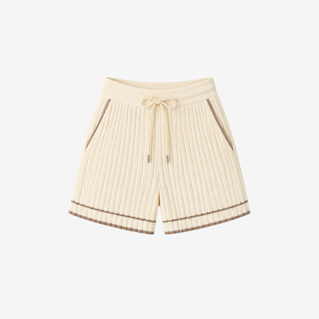 WHITE MOCHA SHORTS