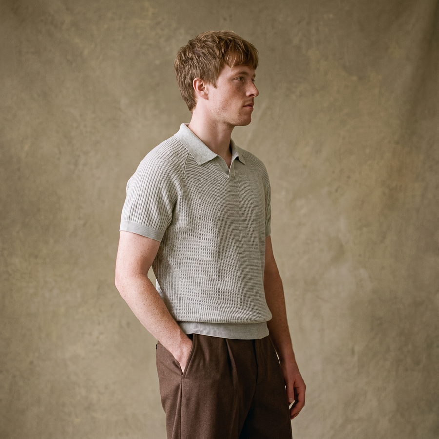 FLAT WHITE POLO
