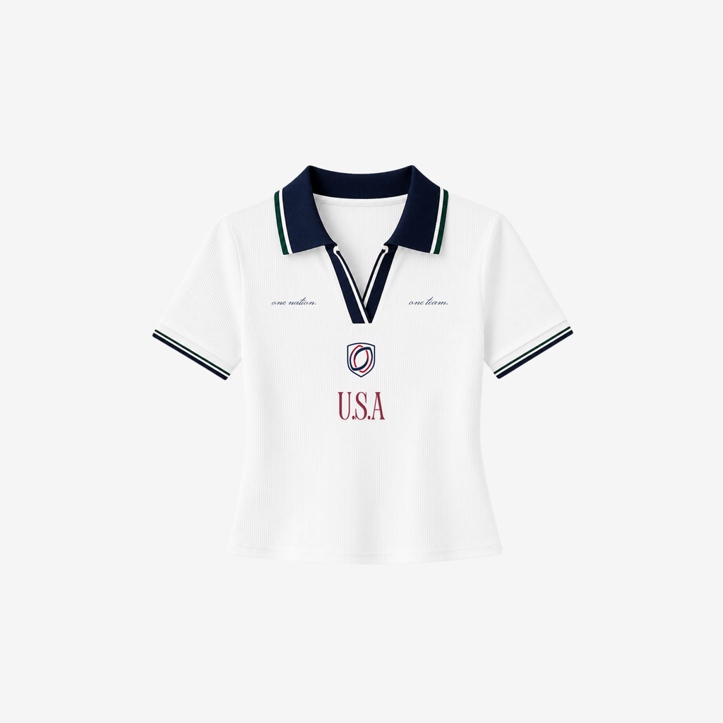 USA RETRO POLO