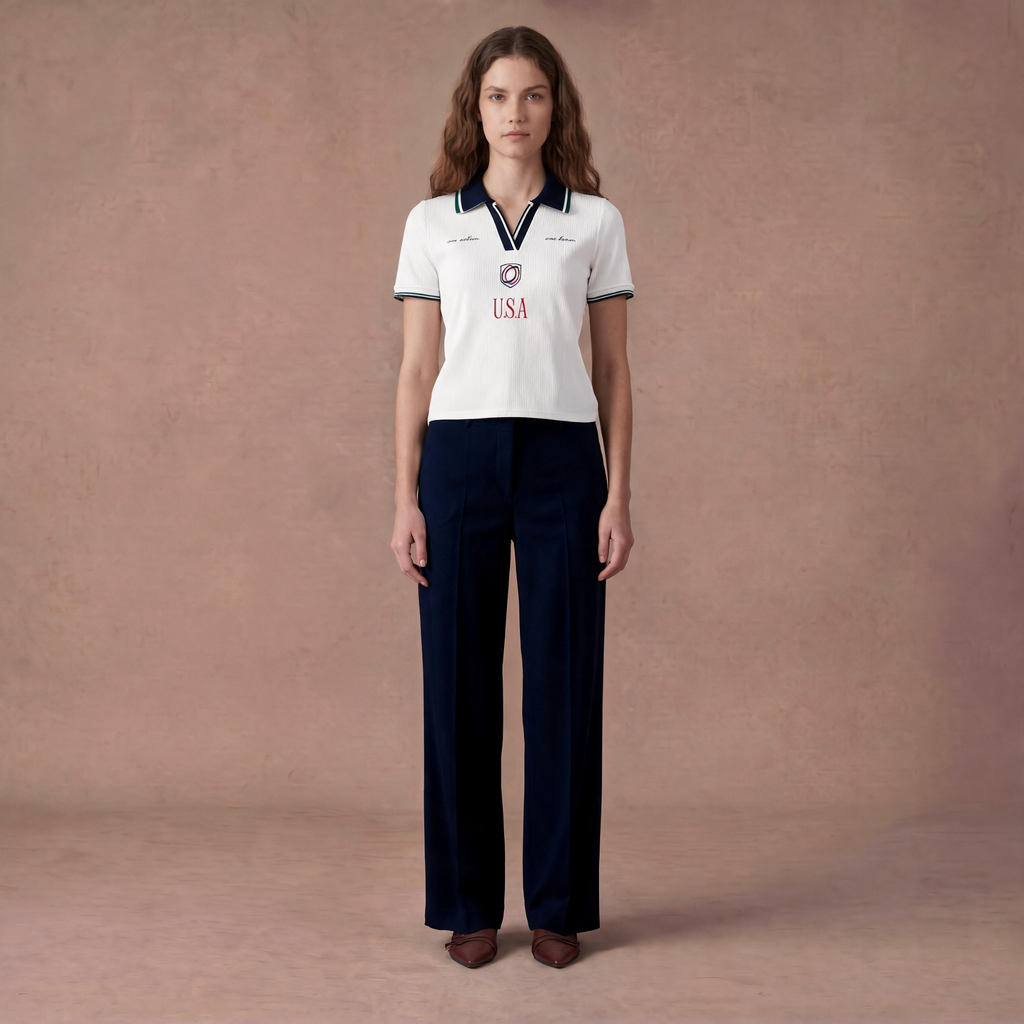 USA RETRO POLO
