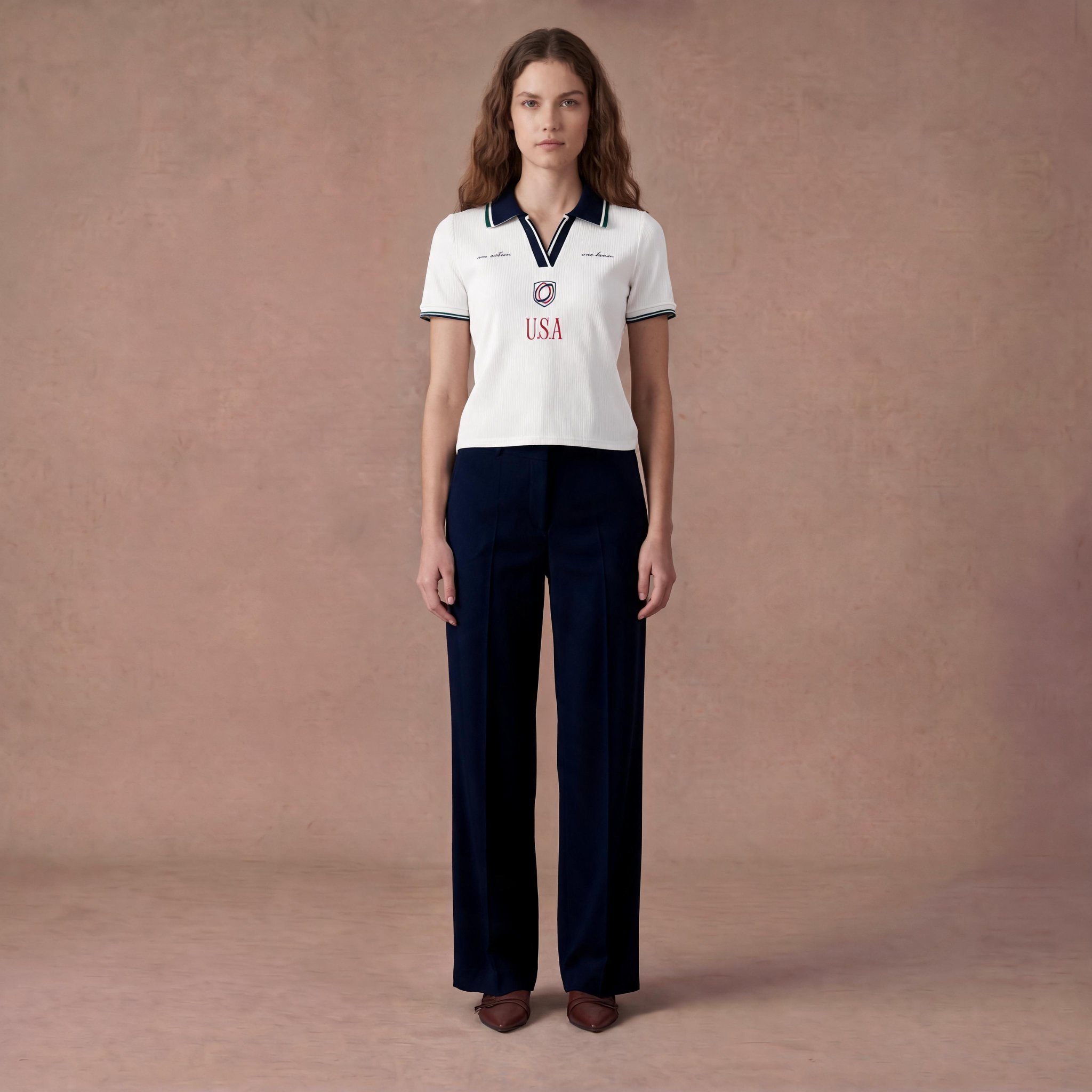 USA RETRO POLO