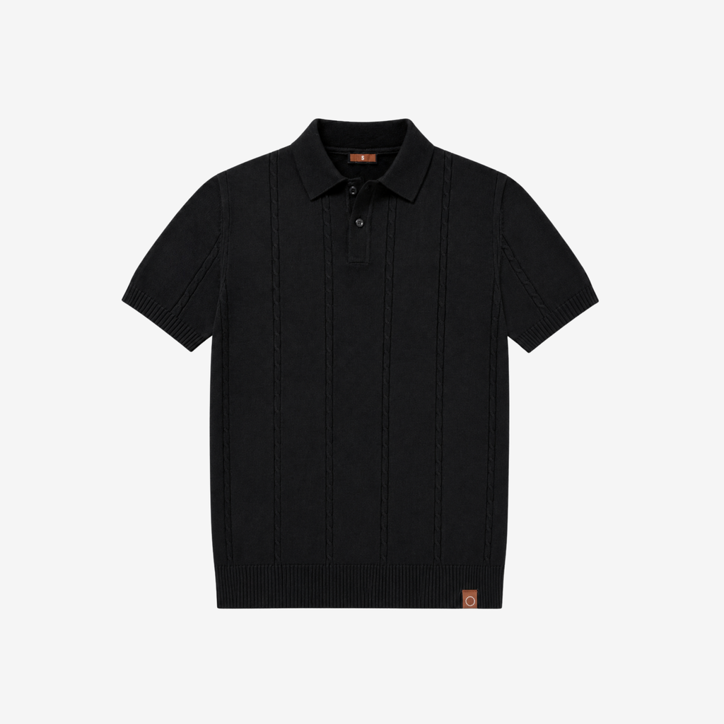 ESSENTIAL BLACK POLO