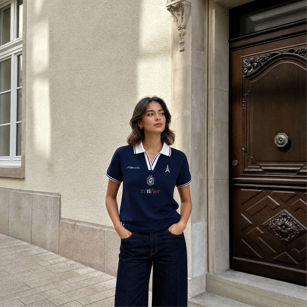 FRANCE RETRO POLO