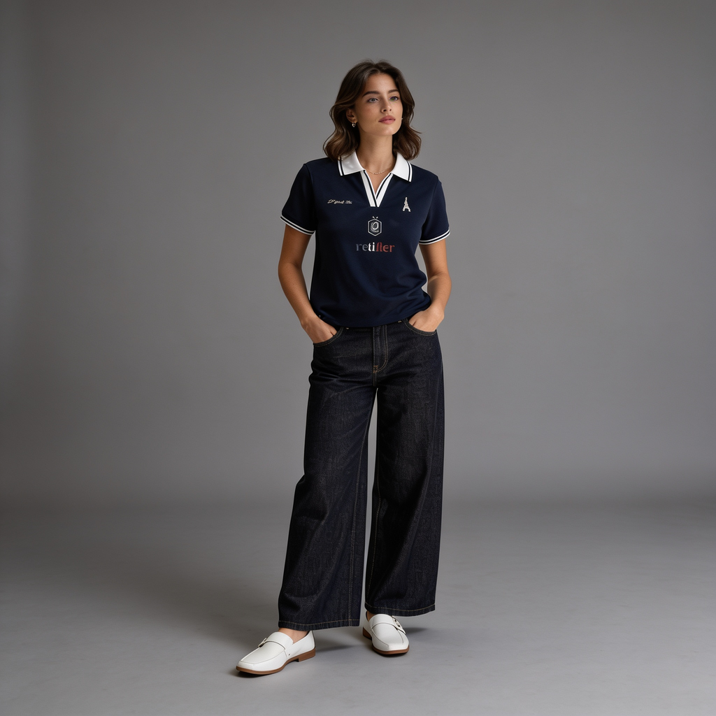 FRANCE RETRO POLO