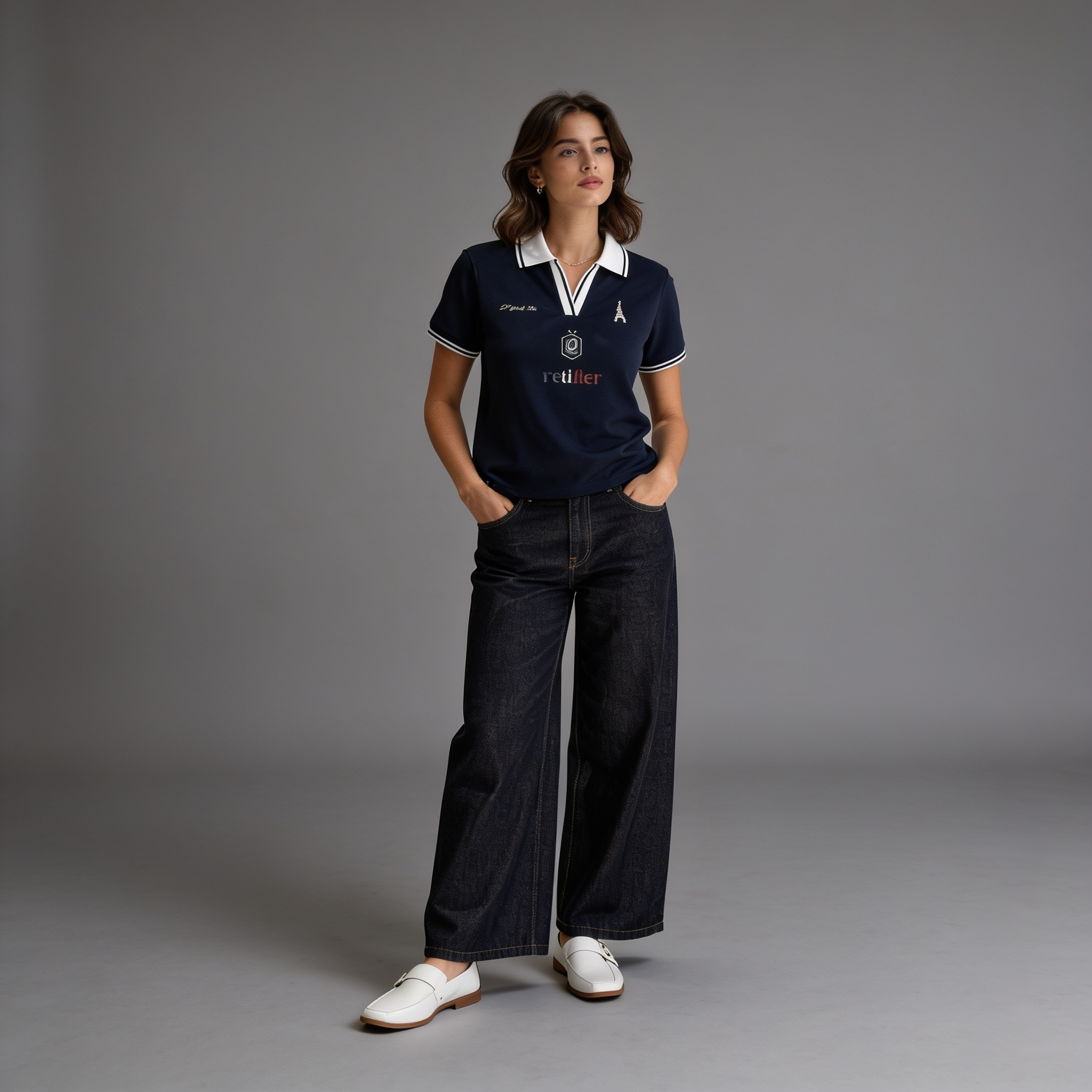 FRANCE RETRO POLO