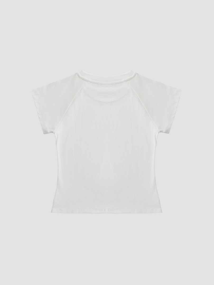 RAGLAN SLEEVE BODYCON TOP