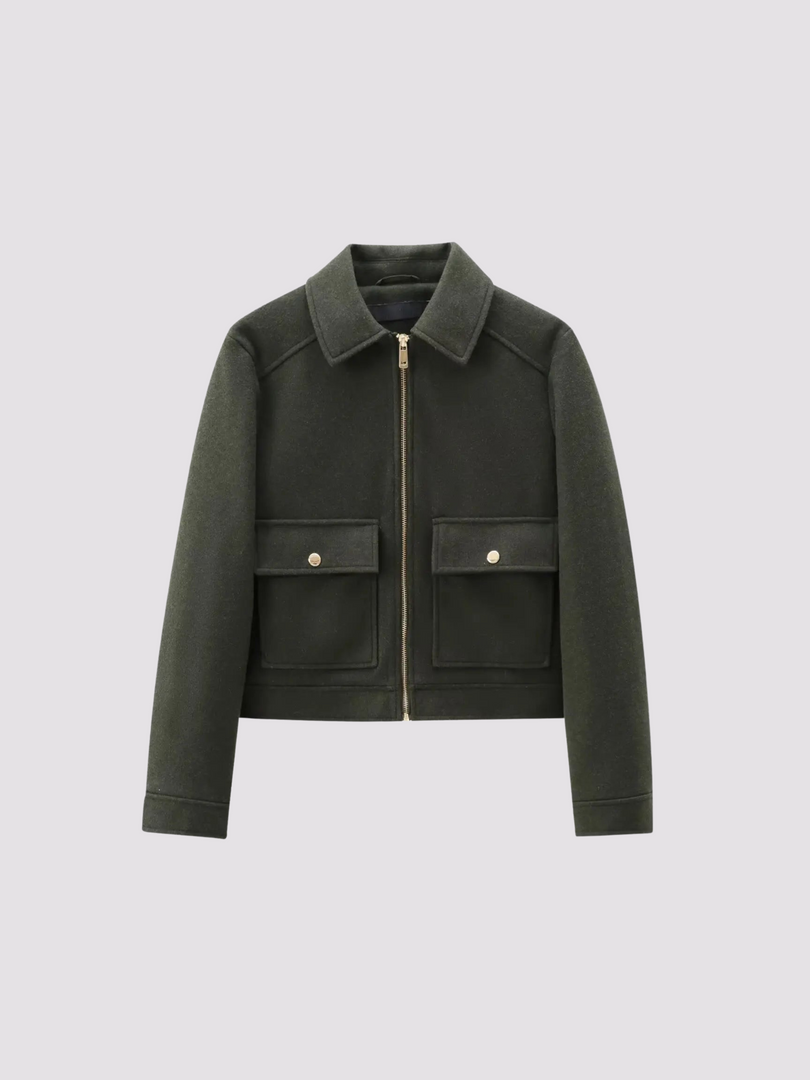 RETILIER WOMEN'S ZIPPER COAT