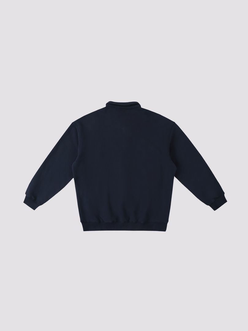 HEAVYWEIGHT POLO SWEATSHIRT