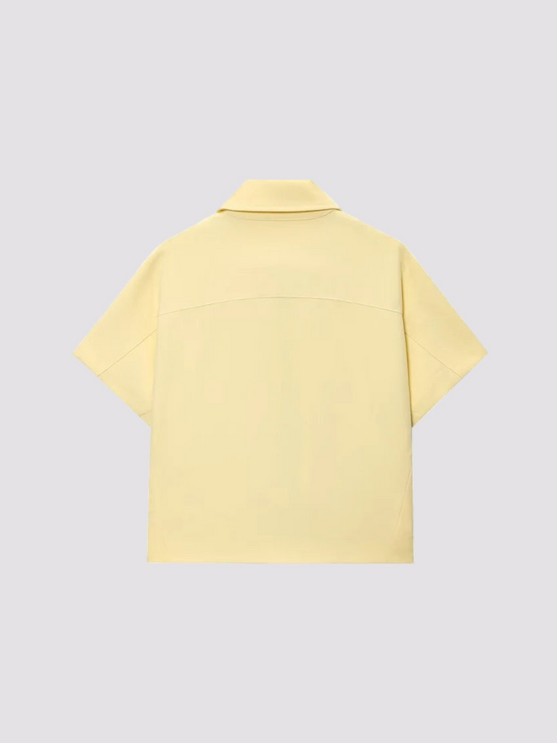 RETILIER CROPPED VARSITY JACKET