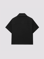 Load image into Gallery viewer, RETILIER CROPPED VARSITY JACKET
