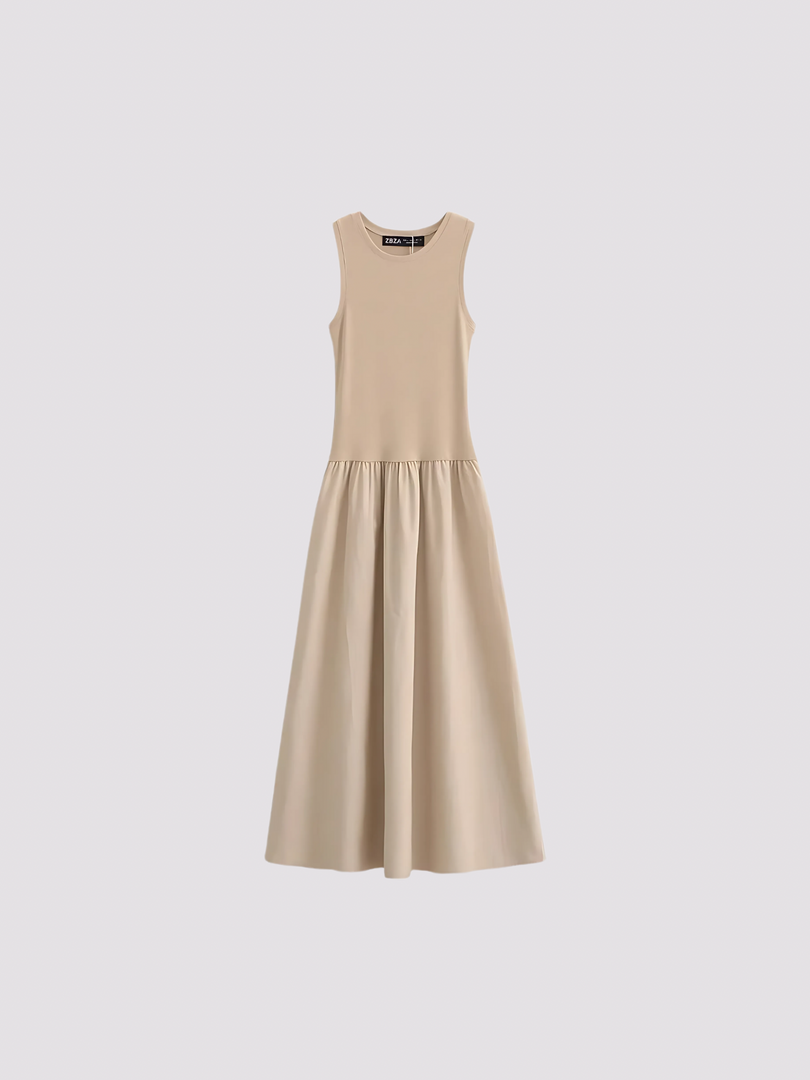 RETILIER SLEEVELESS LONG DRESS