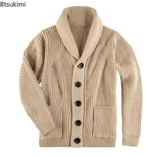 SHAWL COLLAR CARDIGAN