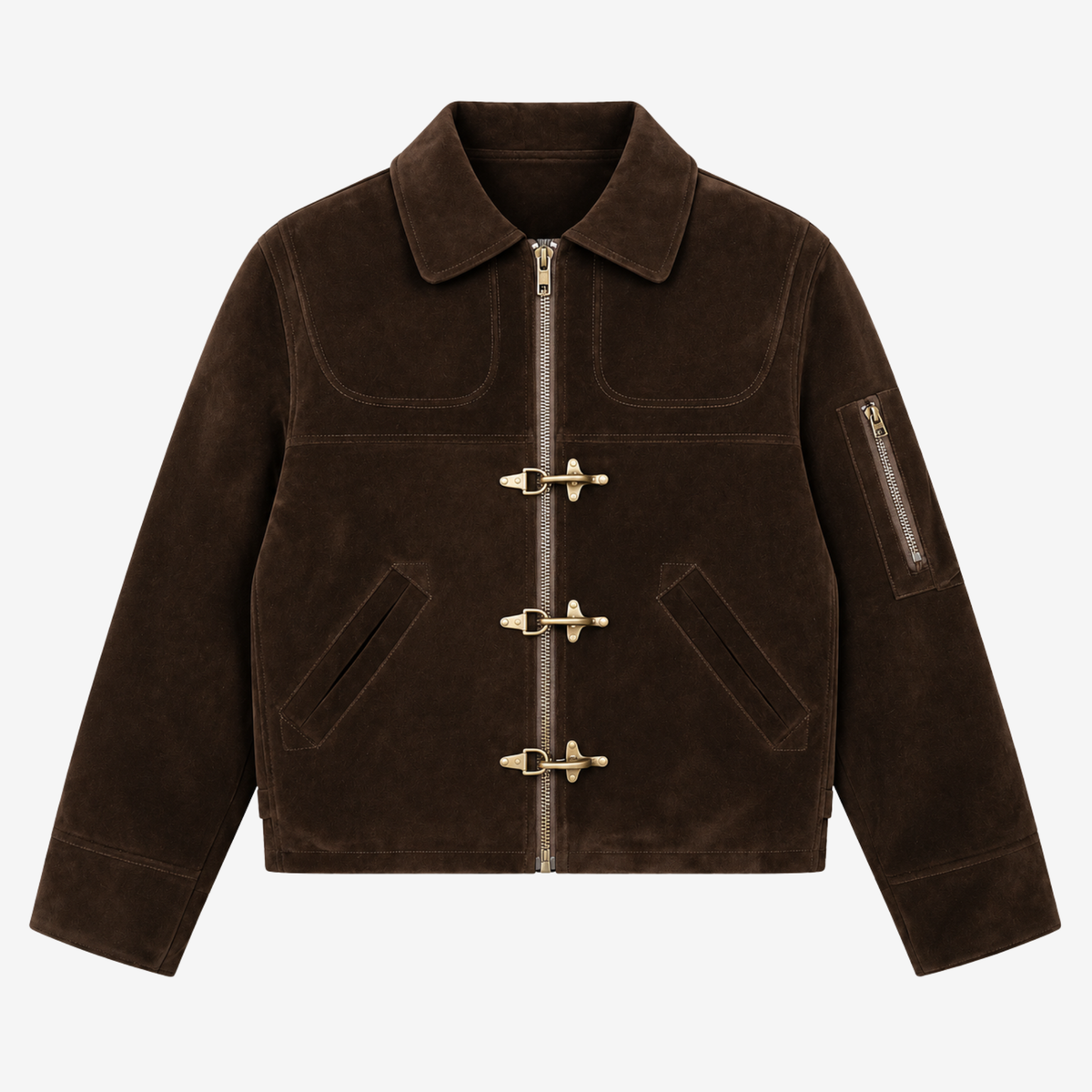 ESPRESSO SUEDE JACKET