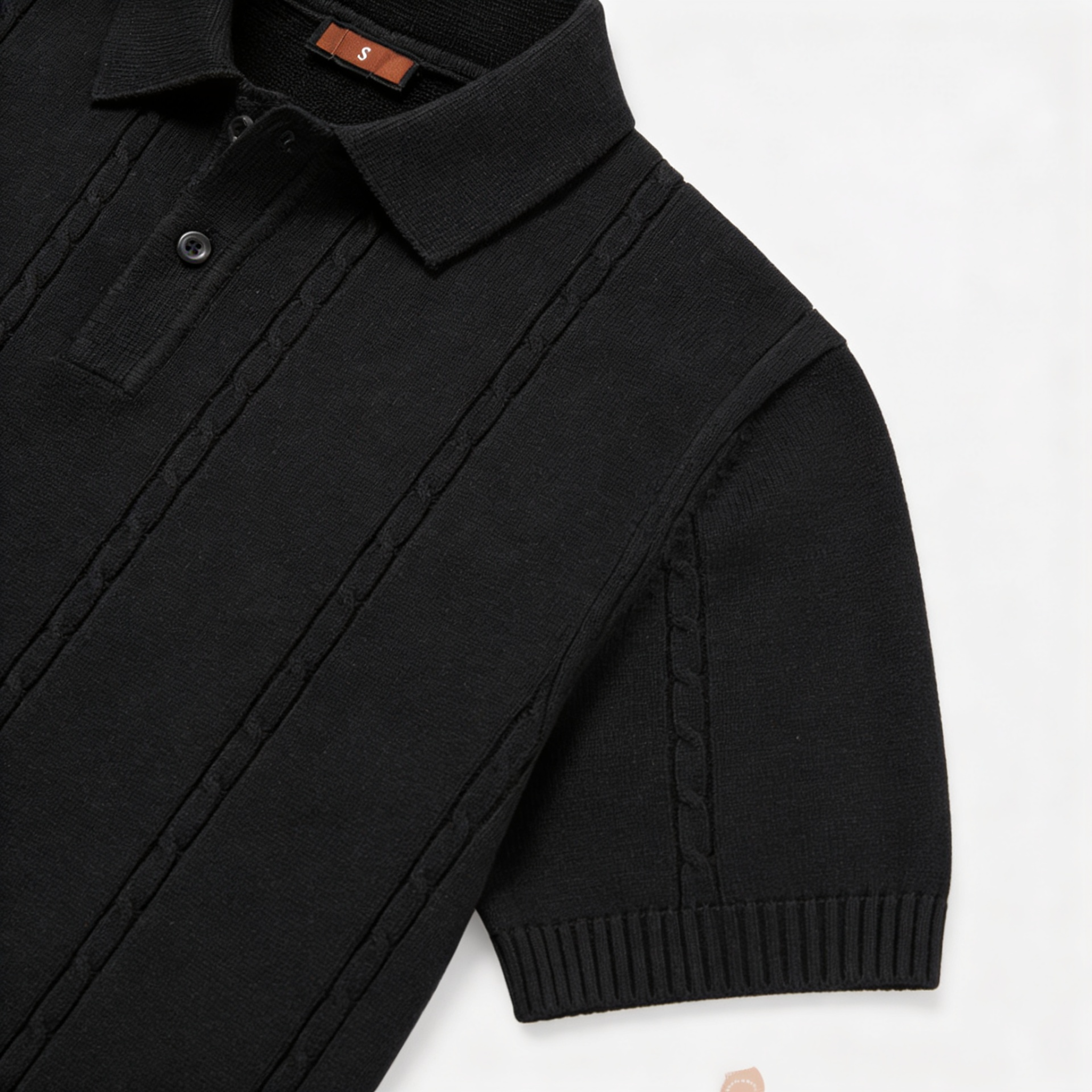 ESSENTIAL BLACK POLO