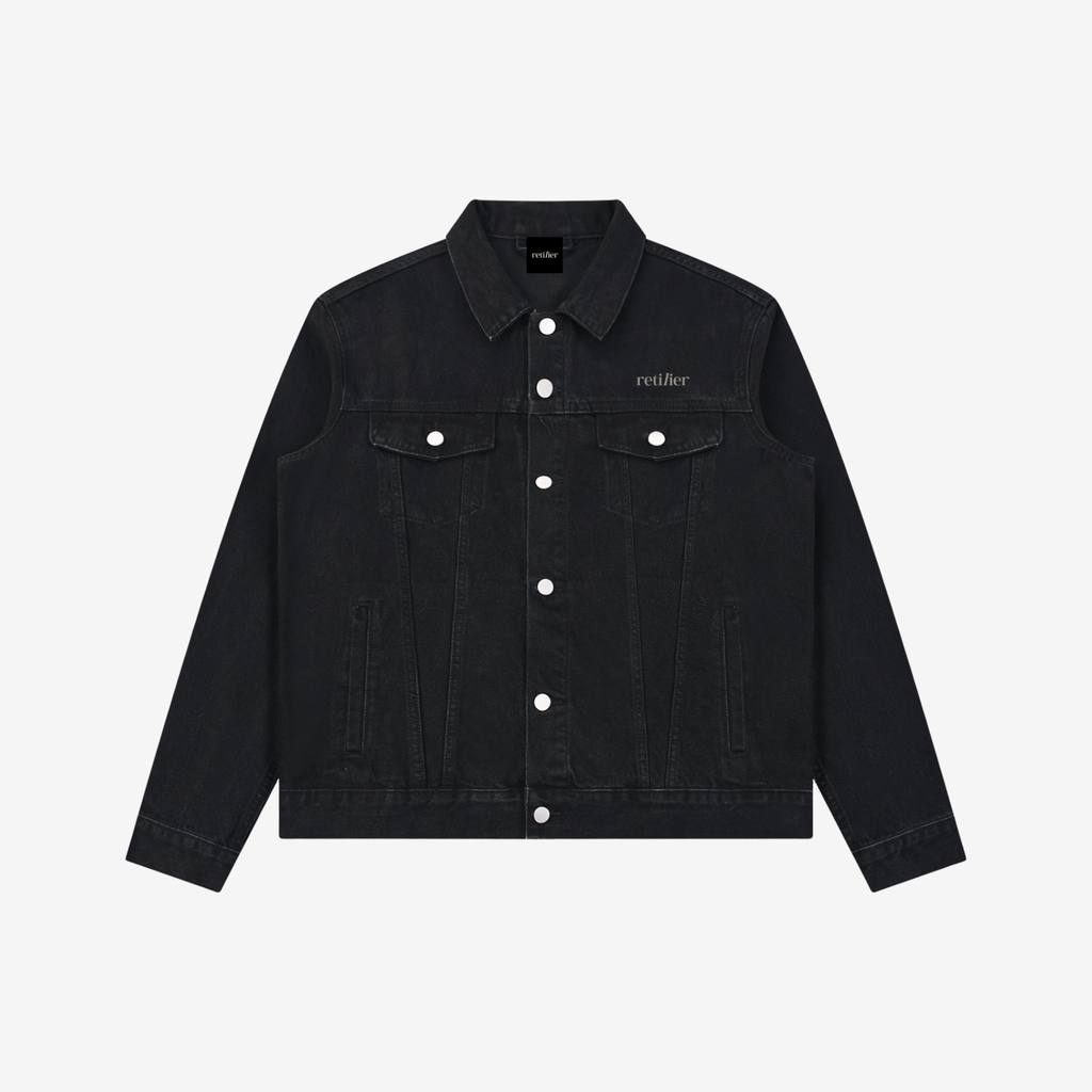 BLACK HH DENIM JACKET