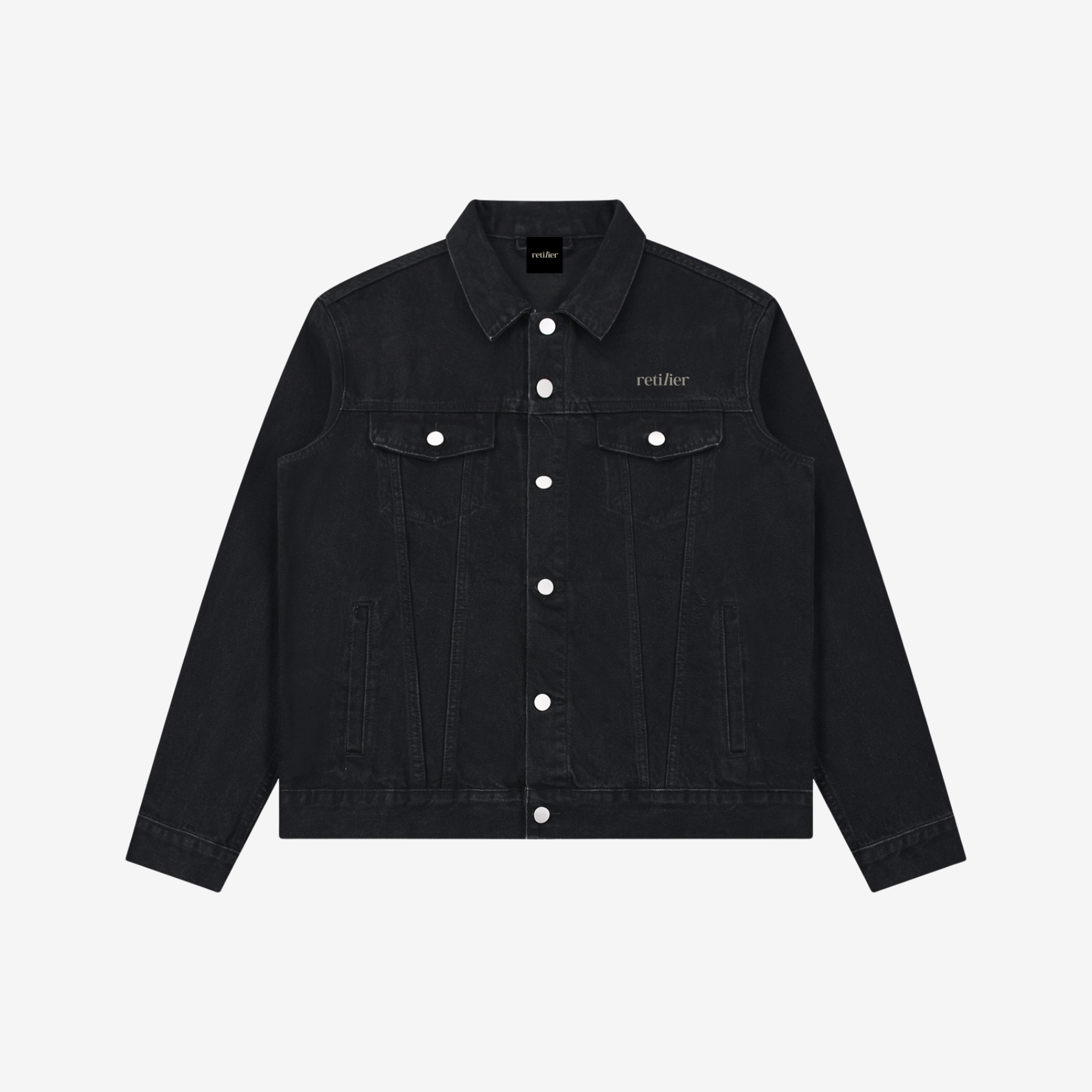 BLACK HH DENIM JACKET