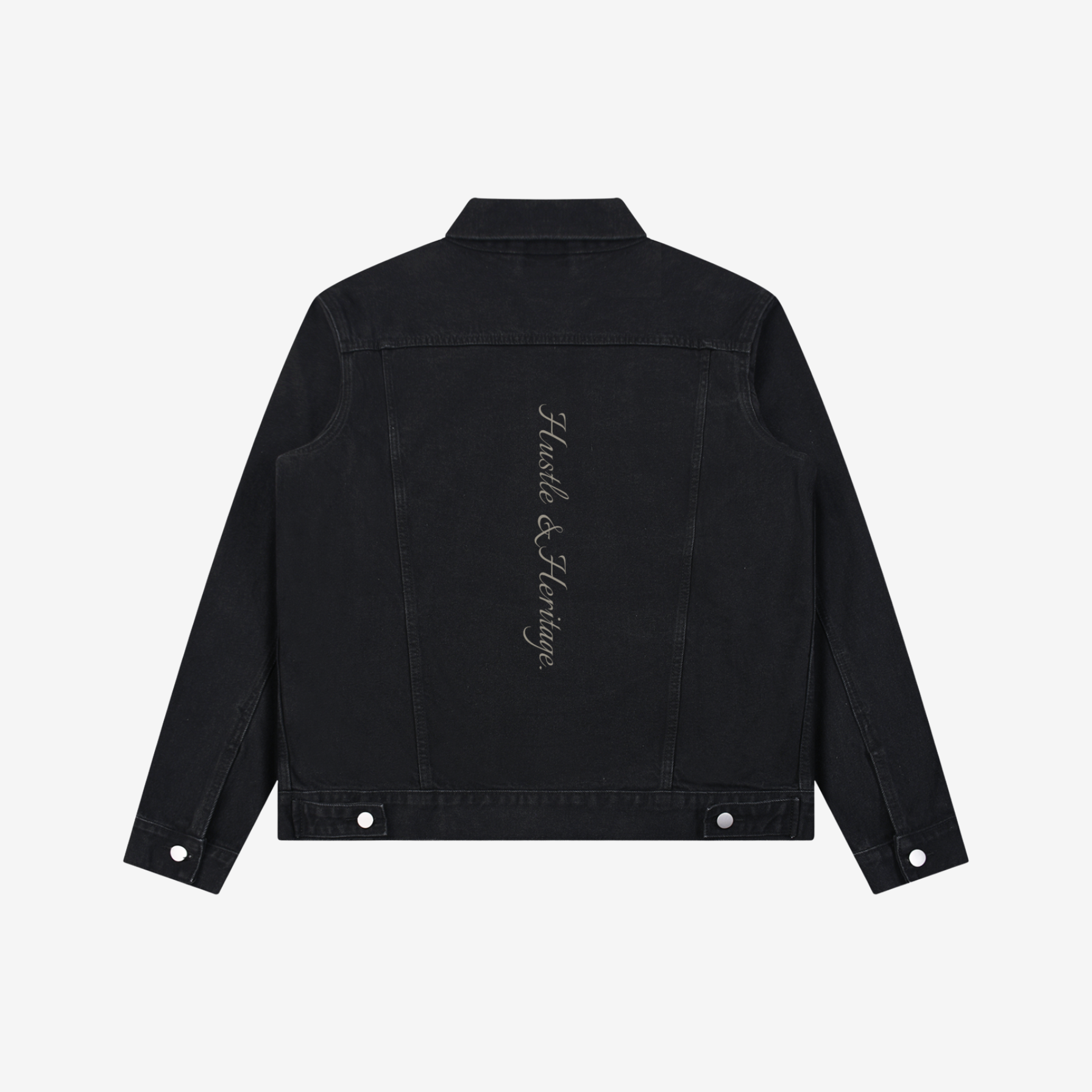 BLACK HH DENIM JACKET