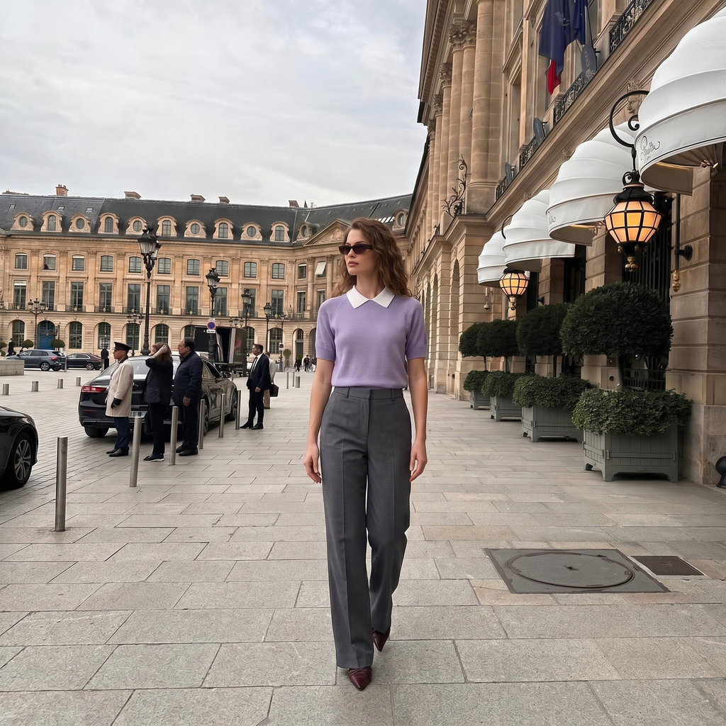 LAVENDER POLO
