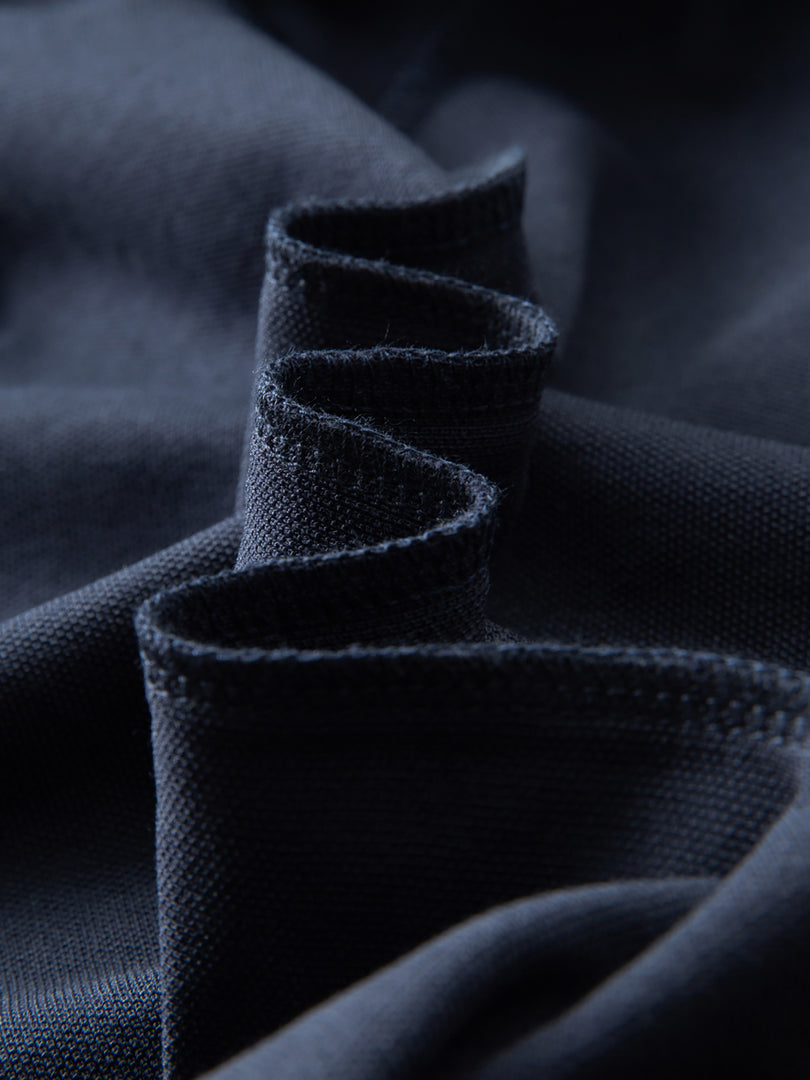 WHITE COLLAR POLO SHIRT