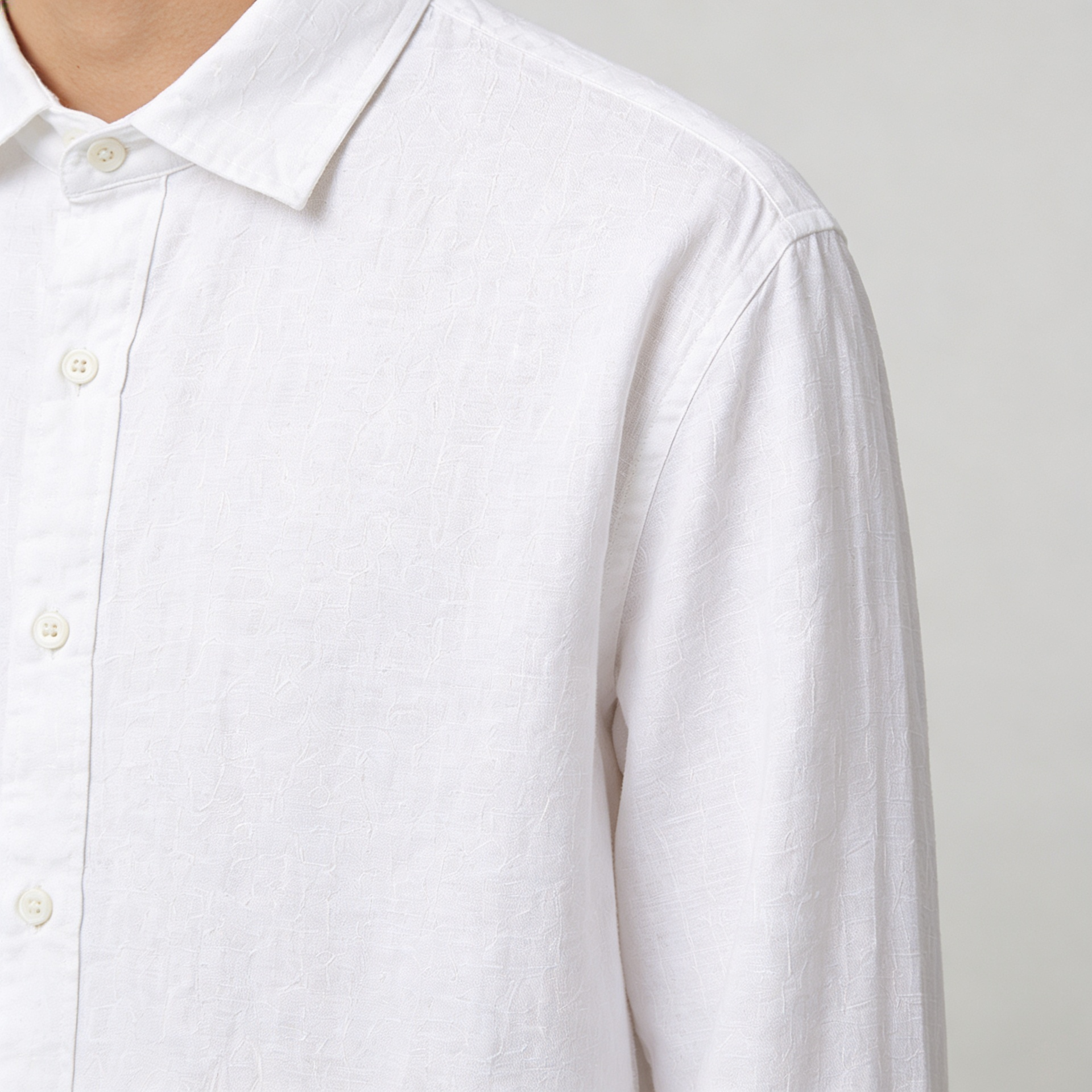WHITE AURA SHIRT