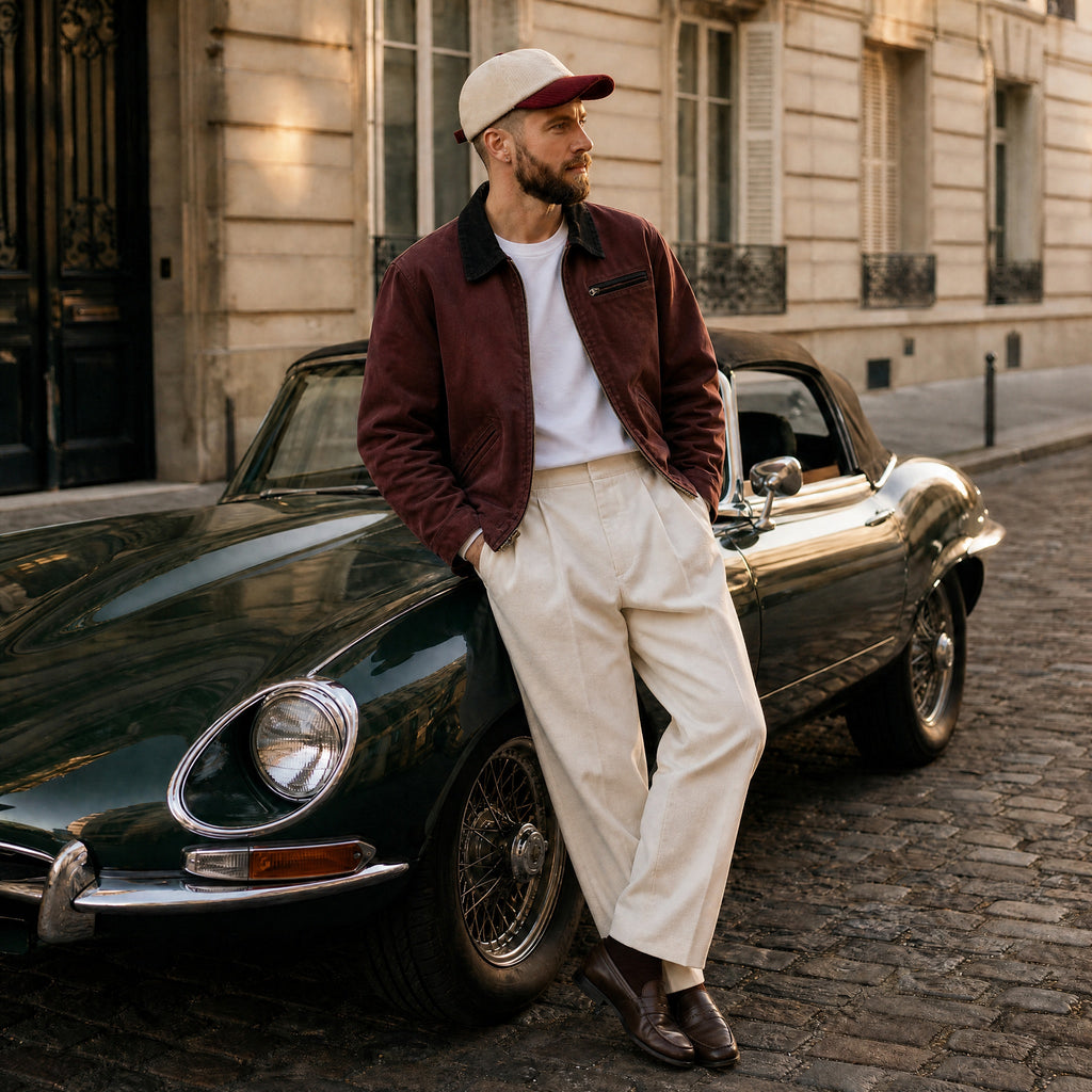 BURGUNDY HAT