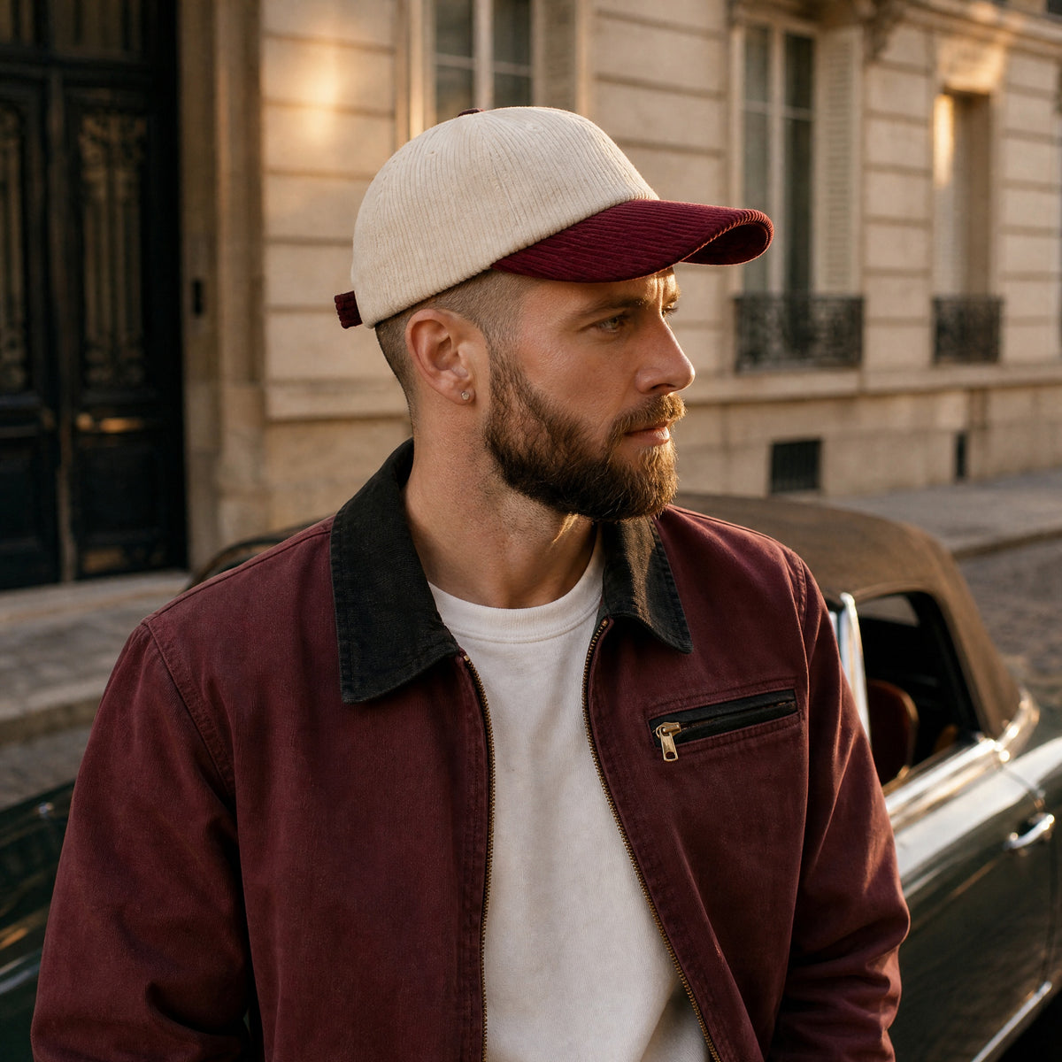 BURGUNDY HAT