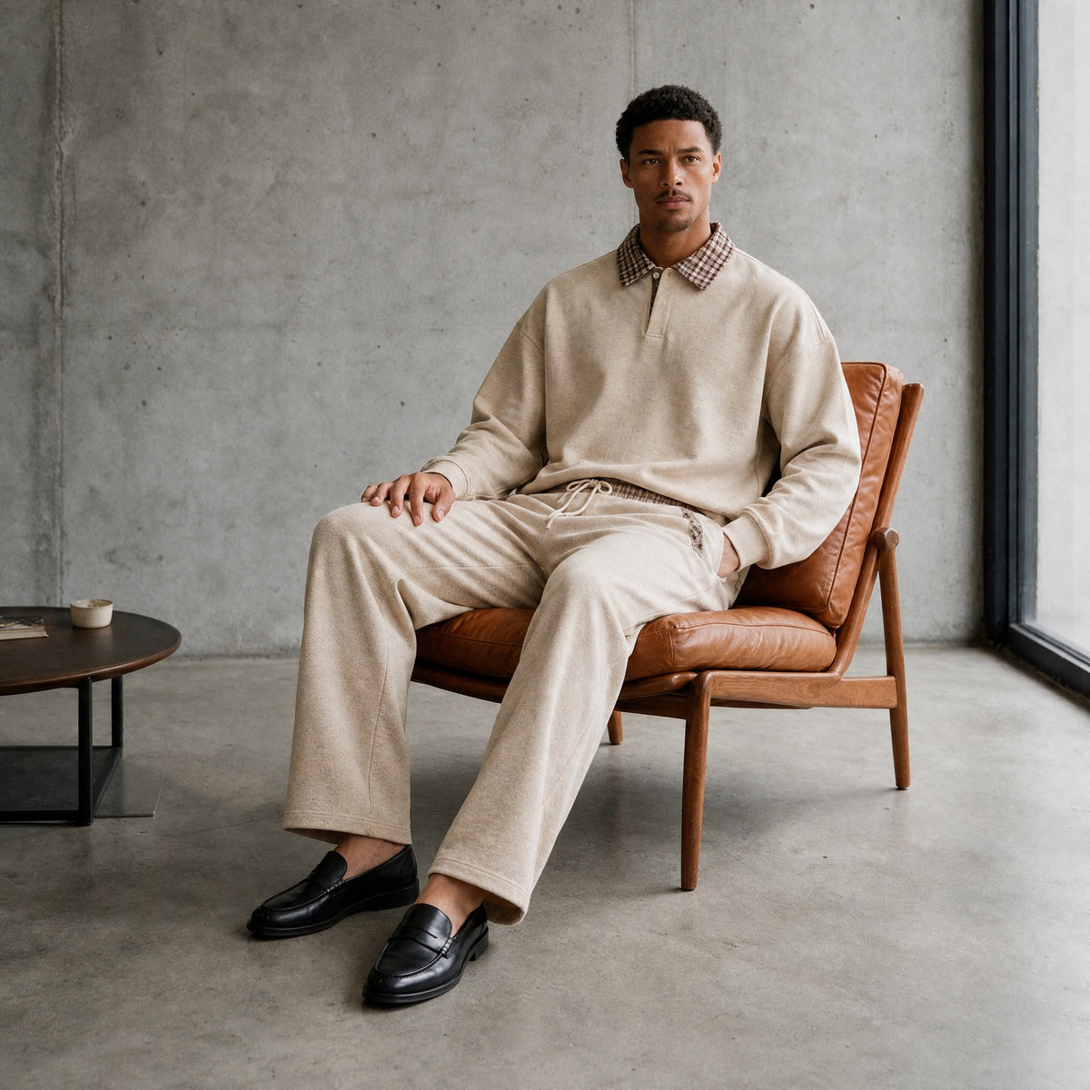 "OAT" SWEAT PANTS