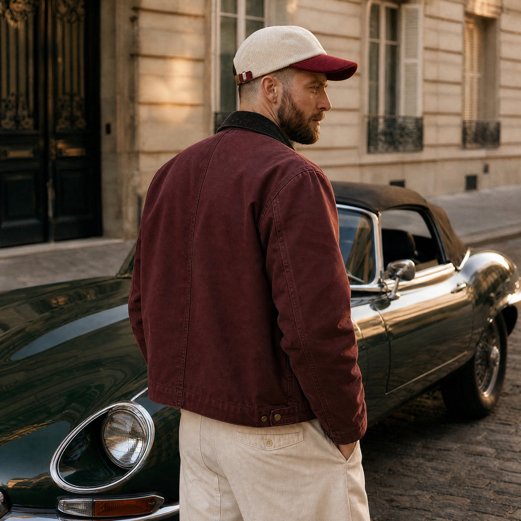 BURGUNDY HAT