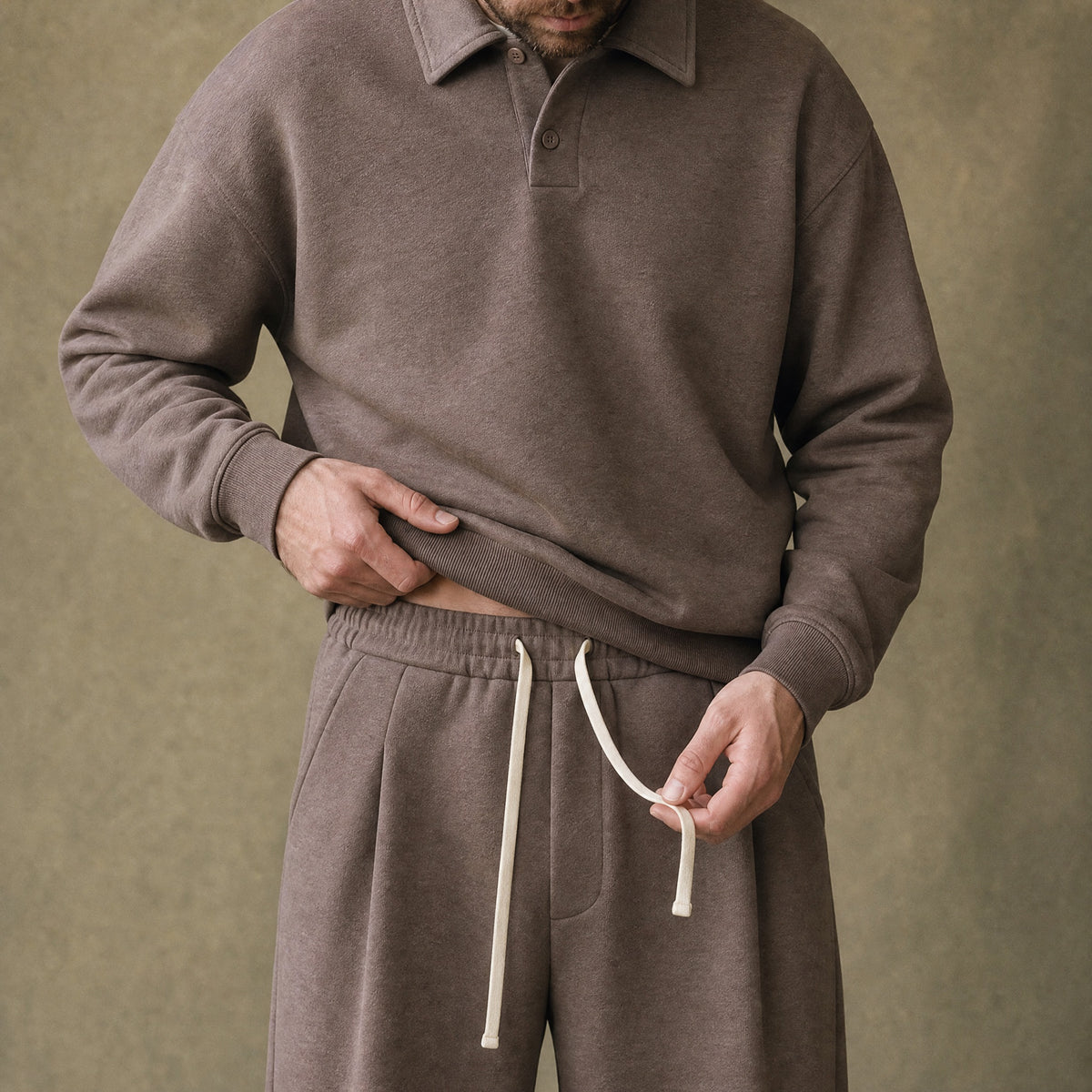 HAZELNUT SWEATPANTS